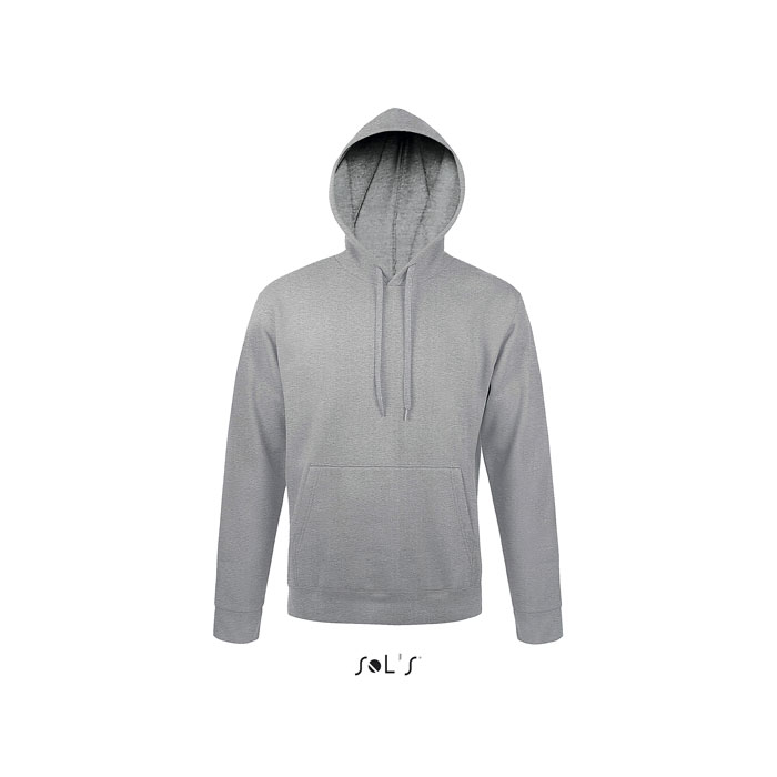 Hoodie publicitaire unisex molletonné 280g - SNAKE Gris Chiné Ii